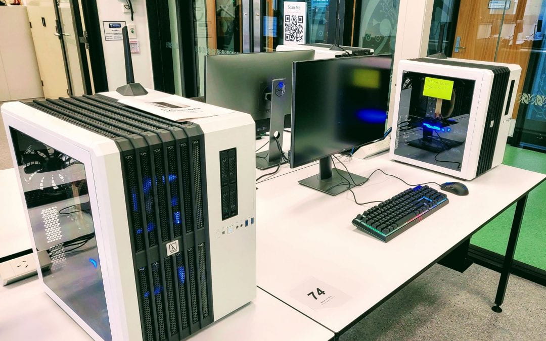 Image of new workstations